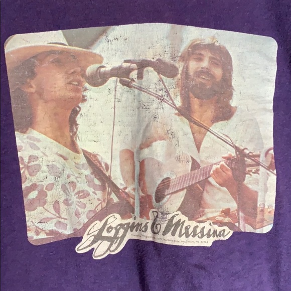 Loggins & Messina Vintage Concert T-Shirt 1975 - Picture 2 of 8